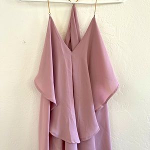 Mauve Flowy Tank